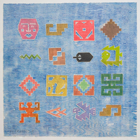 Frank Romero - Chicano Iconography, 1992