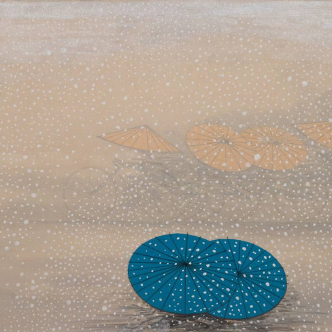 Shigeki Kuroda Fuyu no Bi: Winter Beauty (2022). painting Shigeki Kuroda Fuyu no Bi: Winter Beauty (2022)