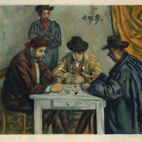 After The Card Players by Paul Cezanne After The Card Players by Paul Cezanne